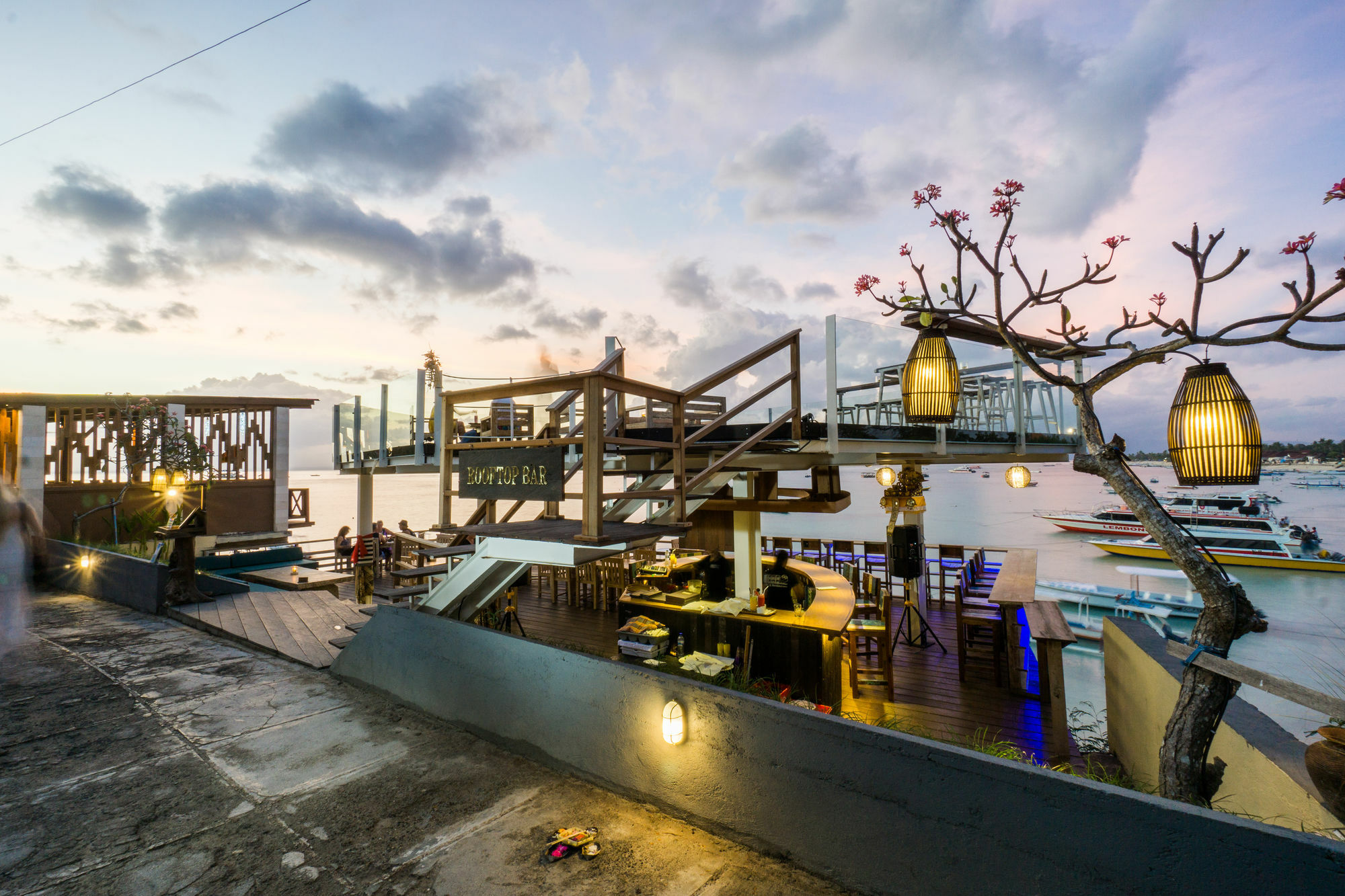 Ware Ware Surf Bungalow Lembongan Bagian luar foto