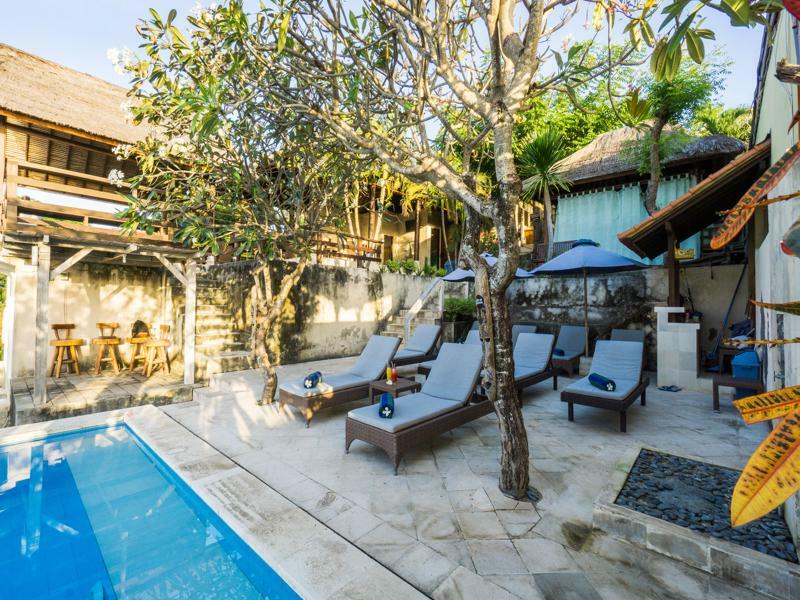 Ware Ware Surf Bungalow Lembongan Bagian luar foto